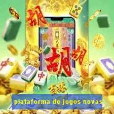 plataforma de jogos novas